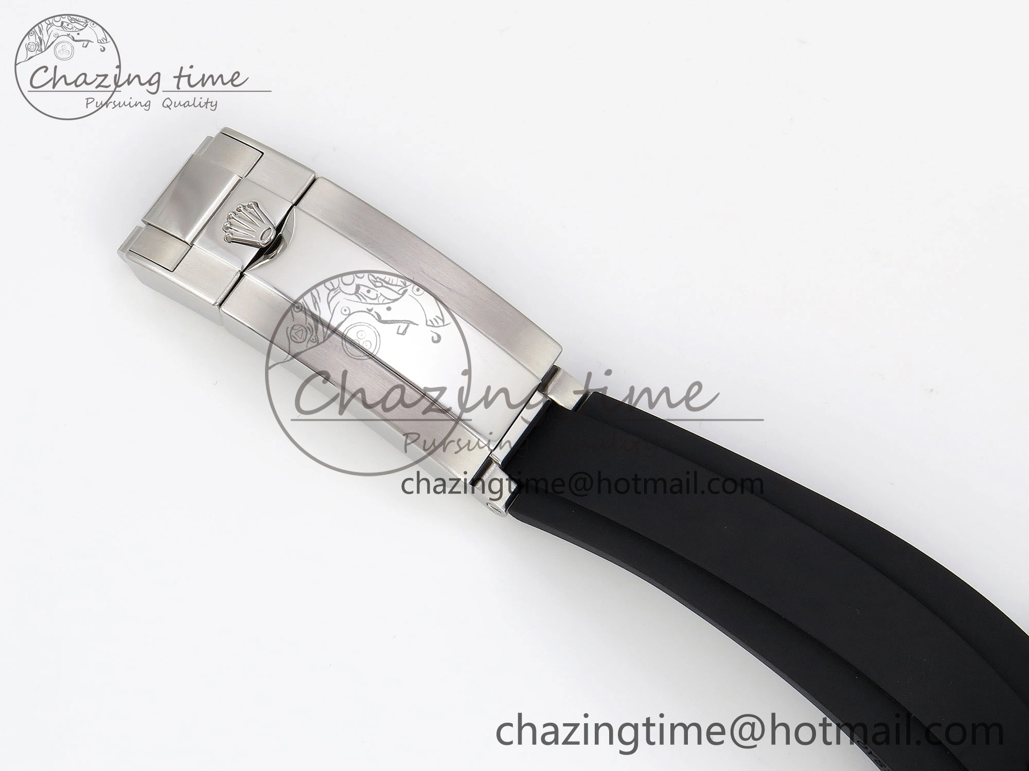 RelaxedFit Yacht-Master 42mm 226659 Clean 1:1 Best Edition Falcon’s Eye Dial on Black Rubber Strap VR 1744