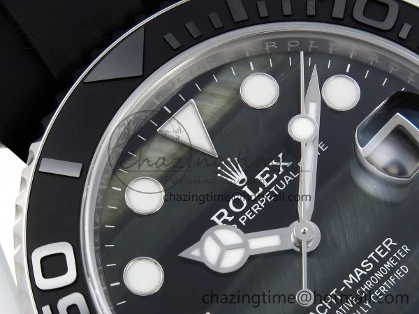 RelaxedFit Yacht-Master 42mm 226659 Clean 1:1 Best Edition Falcon’s Eye Dial on Black Rubber Strap VR 1744