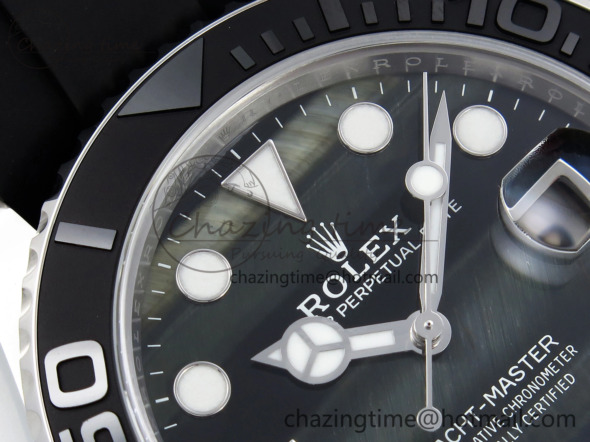 RelaxedFit Yacht-Master 42mm 226659 Clean 1:1 Best Edition Falcon’s Eye Dial on Black Rubber Strap VR 1744