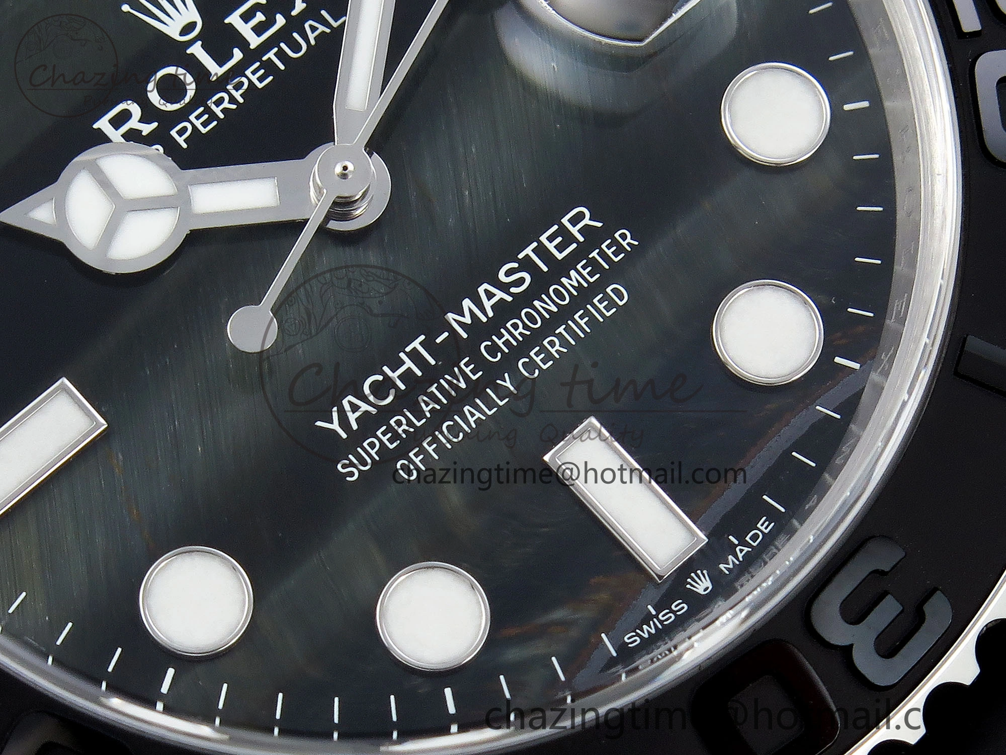 RelaxedFit Yacht-Master 42mm 226659 Clean 1:1 Best Edition Falcon’s Eye Dial on Black Rubber Strap VR 1744
