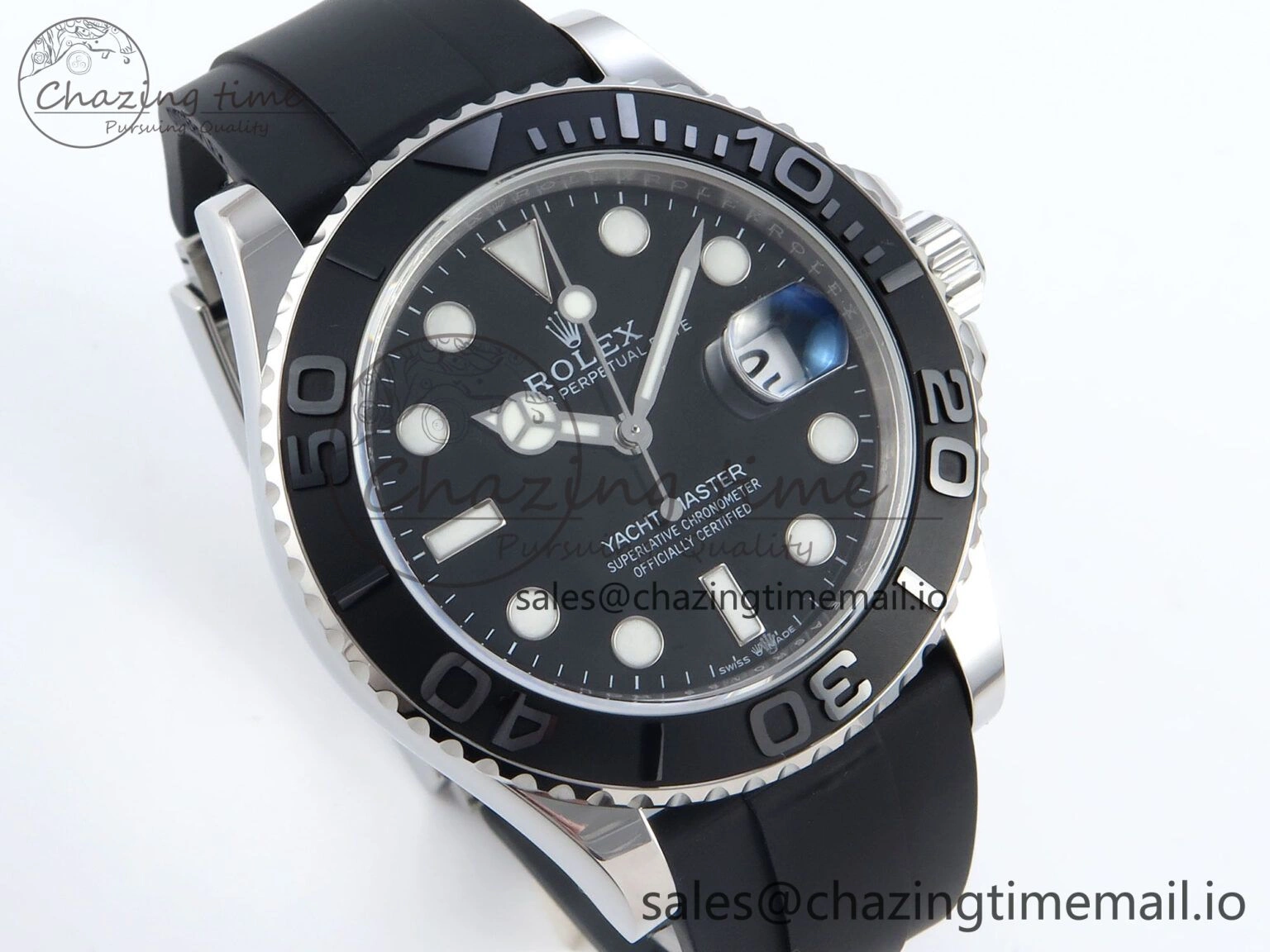 Yacht-Master 42mm 226659 EWEF Best Edition Black Dial on Oysterflex Strap A Sophisticated 785