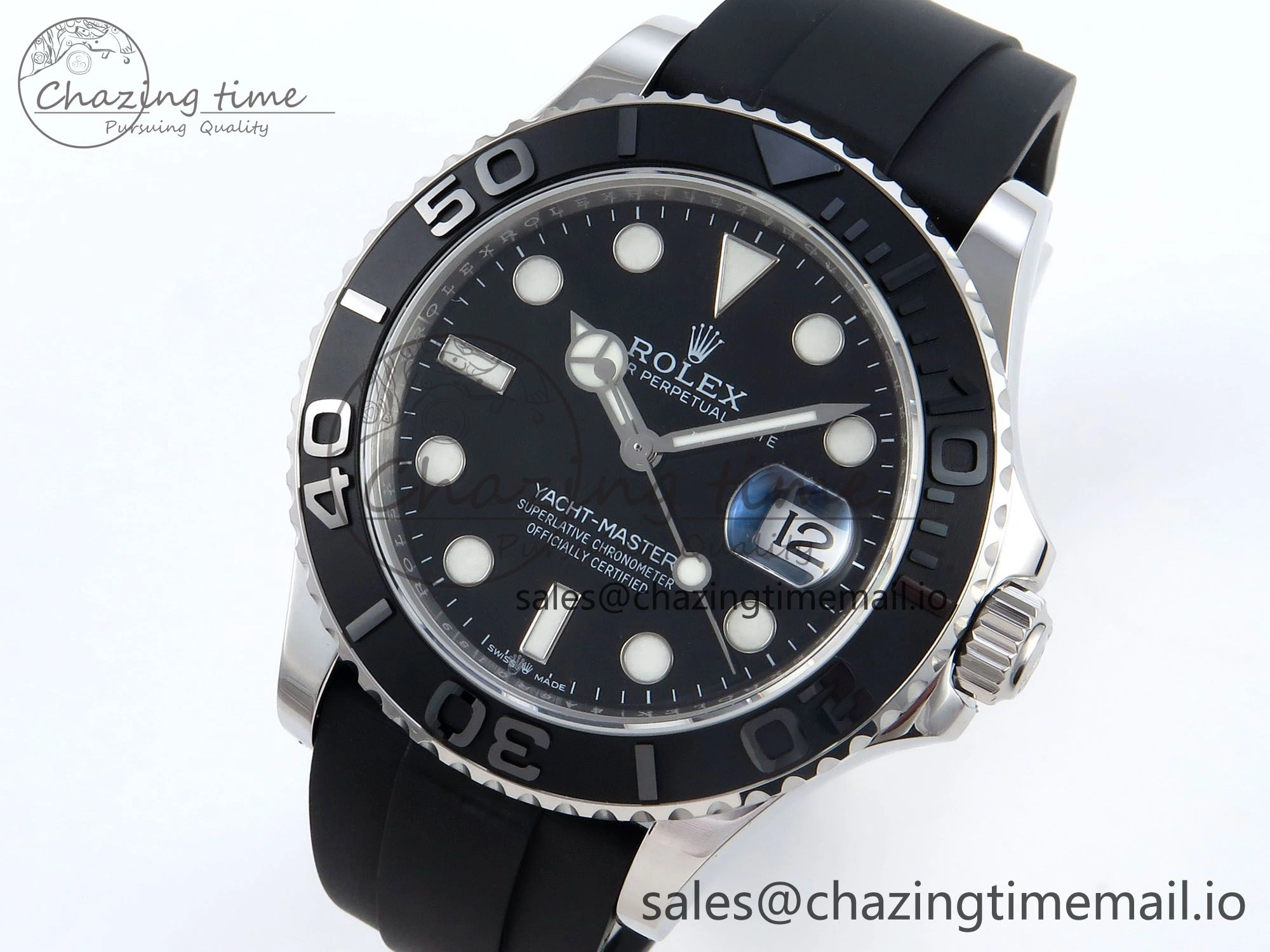 Yacht-Master 42mm 226659 EWEF Best Edition Black Dial on Oysterflex Strap A Sophisticated 785