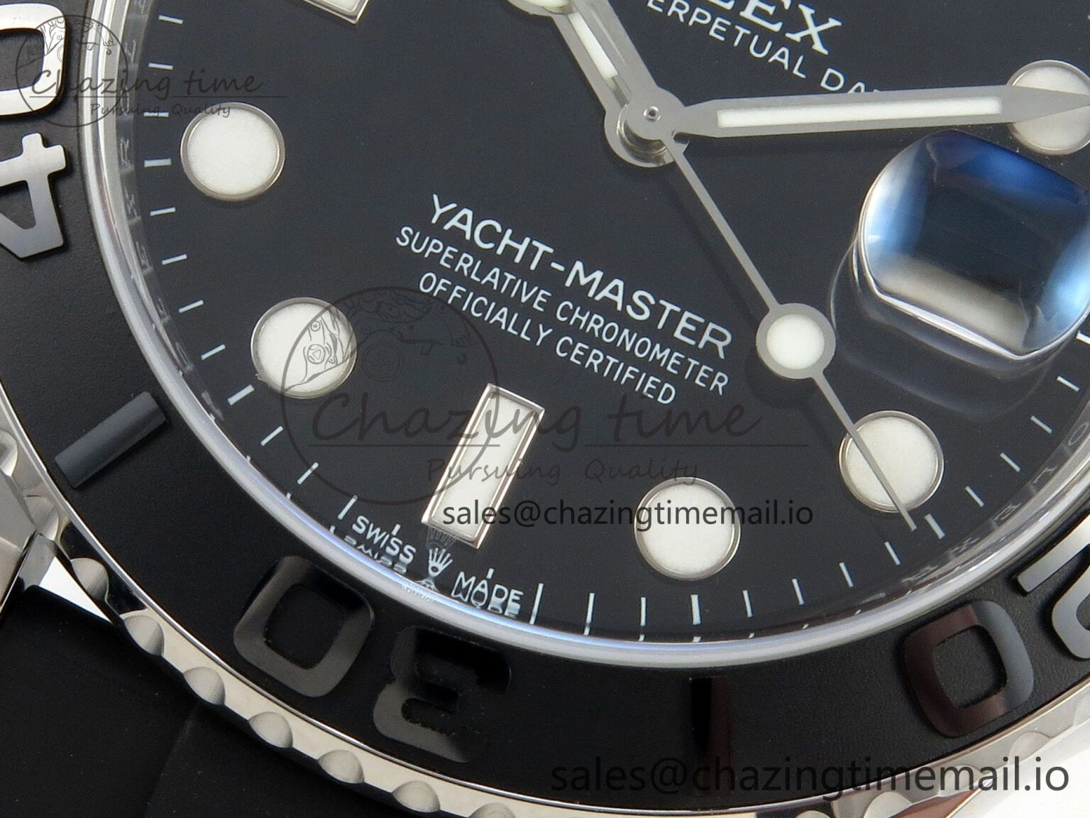Yacht-Master 42mm 226659 RSF Best Edition Black Dial on Oysterflex Strap A Premium 33