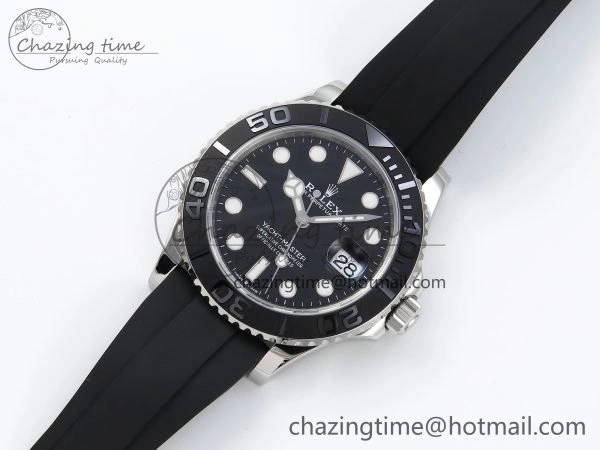 Yacht-Master 42mm 226659 TEDF 1:1 Best Edition 3D Black Ceramic Bezel on Oysterflex Strap VS3235 (Gain Weight) Trendy 1675