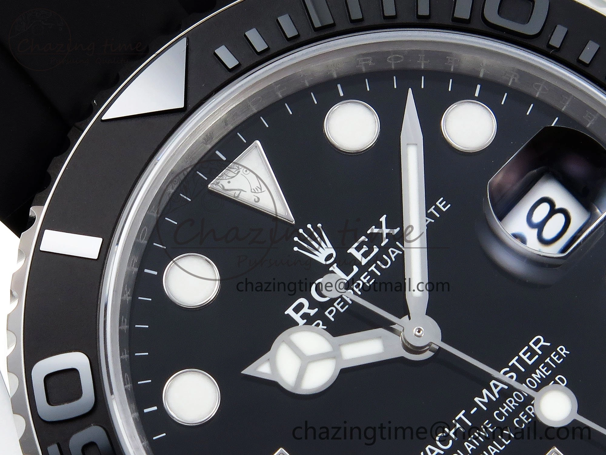 Yacht-Master 42mm 226659 TEDF 1:1 Best Edition 3D Black Ceramic Bezel on Oysterflex Strap VS3235 (Gain Weight) Trendy 1675