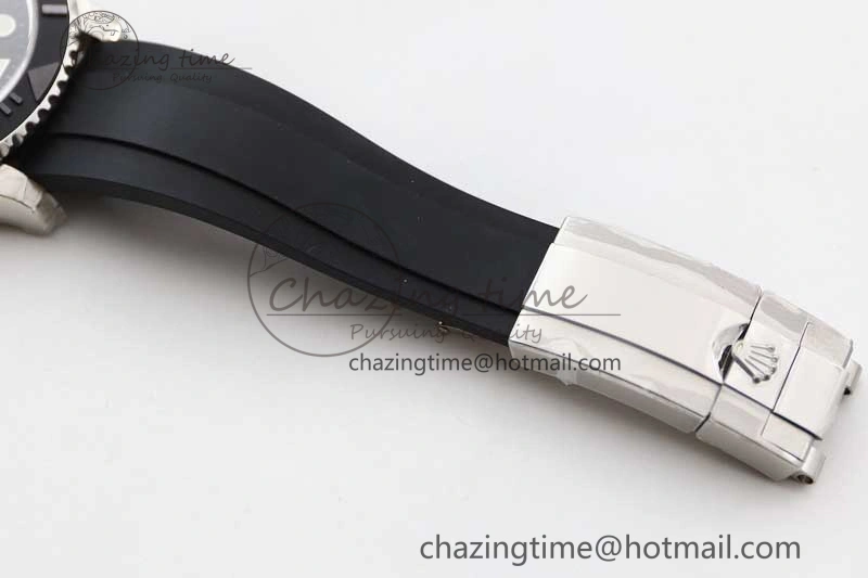 Yacht-Master 42mm 226659 TWA 1:1 Best Edition 3D Black Ceramic Bezel on Oysterflex Strap VR Unisex 2085