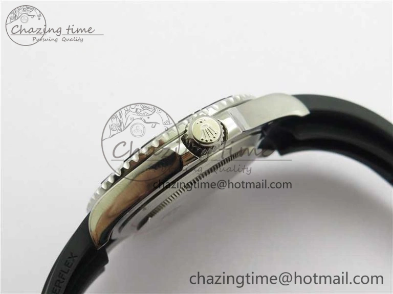 Yacht-Master 42mm 226659 VSF 1:1 Best Edition 3D Black Ceramic Bezel on Black Rubber Strap VS Versatile 2878