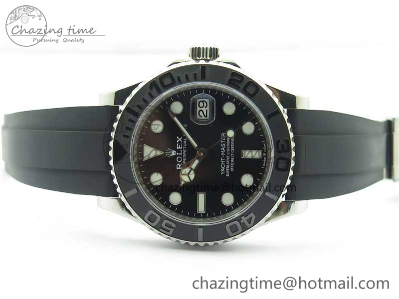 Yacht-Master 42mm 226659 VSF 1:1 Best Edition 3D Black Ceramic Bezel on Black Rubber Strap VS Versatile 2878