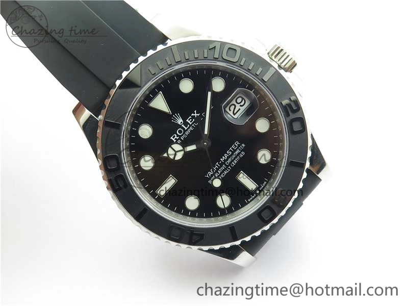 Yacht-Master 42mm 226659 VSF 1:1 Best Edition 3D Black Ceramic Bezel on Black Rubber Strap VS Versatile 2878