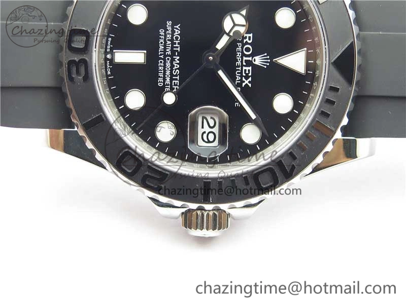 Yacht-Master 42mm 226659 VSF 1:1 Best Edition 3D Black Ceramic Bezel on Black Rubber Strap VS Versatile 2878