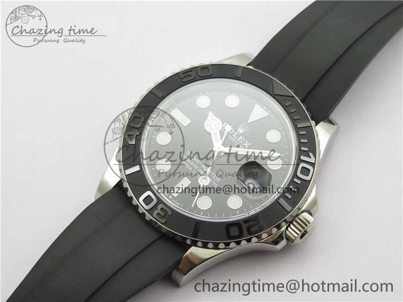 Yacht-Master 42mm 226659 VSF 1:1 Best Edition 3D Black Ceramic Bezel on Black Rubber Strap VS Versatile 2878