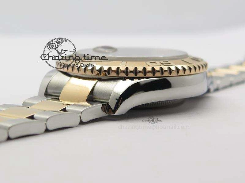 Yacht-Master BP Maker 116621 RG Bezel Brown Dial On SS Bracelet A FashionForward 3865