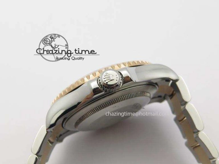 Yacht-Master BP Maker 116621 RG Bezel Brown Dial On SS Bracelet A FashionForward 3865