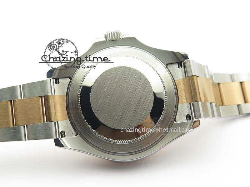 Yacht-Master BP Maker 116621 RG Bezel Brown Dial On SS Bracelet A FashionForward 3865