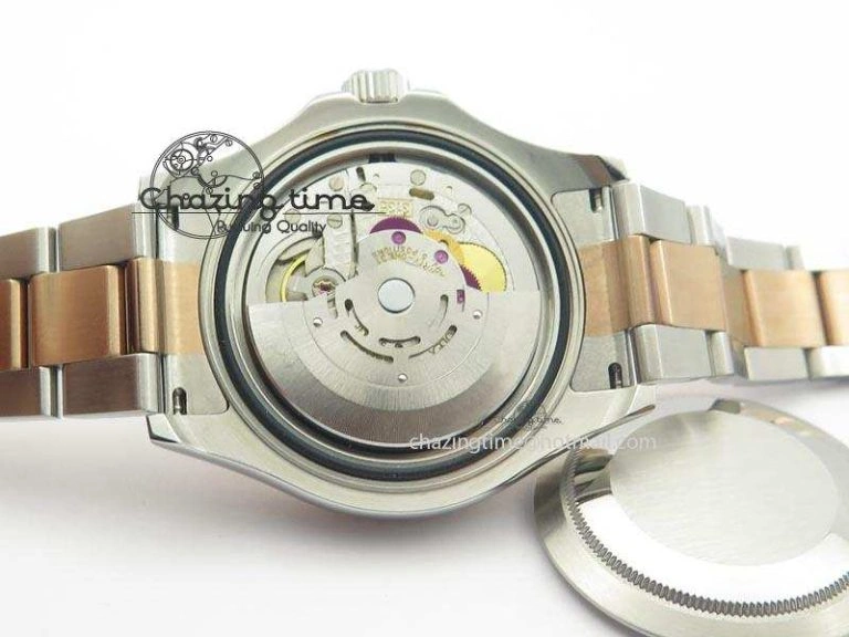 Yacht-Master BP Maker 116621 RG Bezel Brown Dial On SS Bracelet A FashionForward 3865