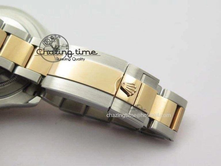 Yacht-Master BP Maker 116621 RG Bezel Brown Dial On SS Bracelet A FashionForward 3865