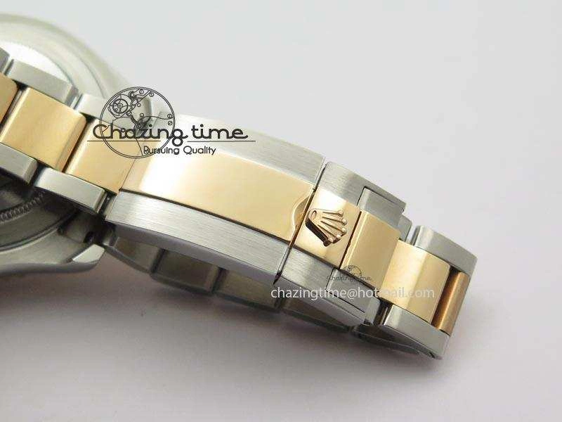 Yacht-Master BP Maker 116621 RG Bezel Brown Dial On SS Bracelet A FashionForward 3865