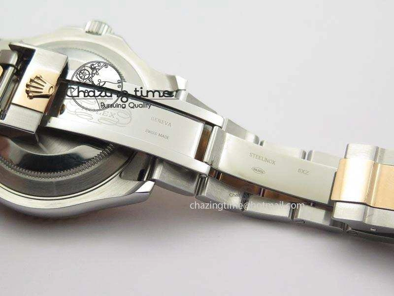 Yacht-Master BP Maker 116621 RG Bezel Brown Dial On SS Bracelet A FashionForward 3865