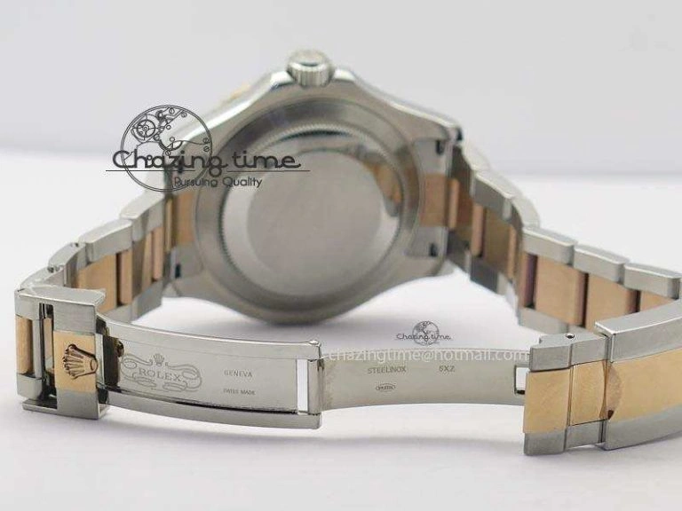 Yacht-Master BP Maker 116621 RG Bezel Brown Dial On SS Bracelet A FashionForward 3865