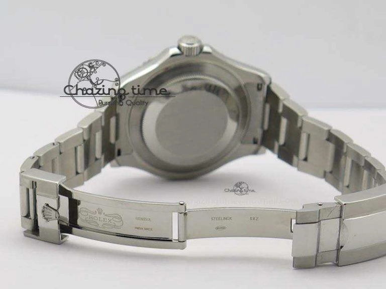 Yacht-Master BP Maker 16622 Blue Dial On SS Bracelet A Unisex 3866