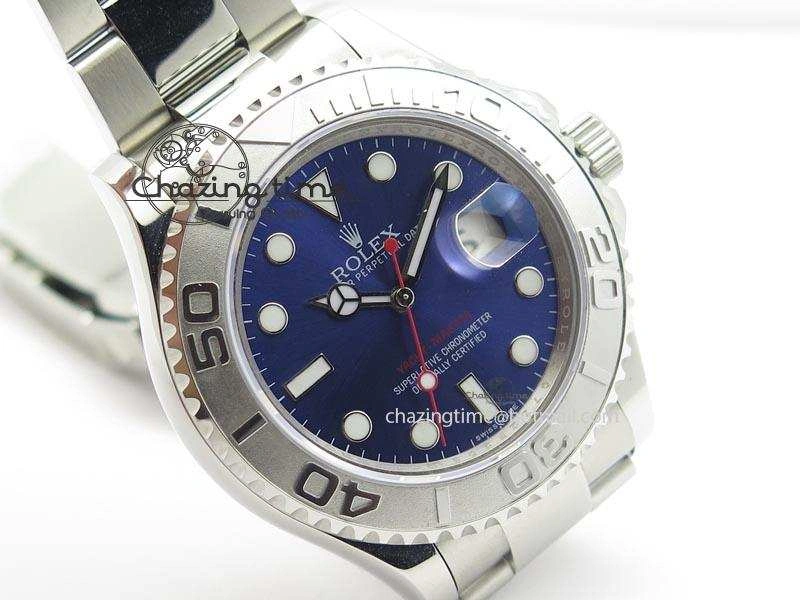 Yacht-Master BP Maker 16622 Blue Dial On SS Bracelet A Unisex 3866