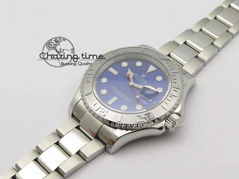 Yacht-Master BP Maker 16622 Blue Dial On SS Bracelet A Unisex 3866