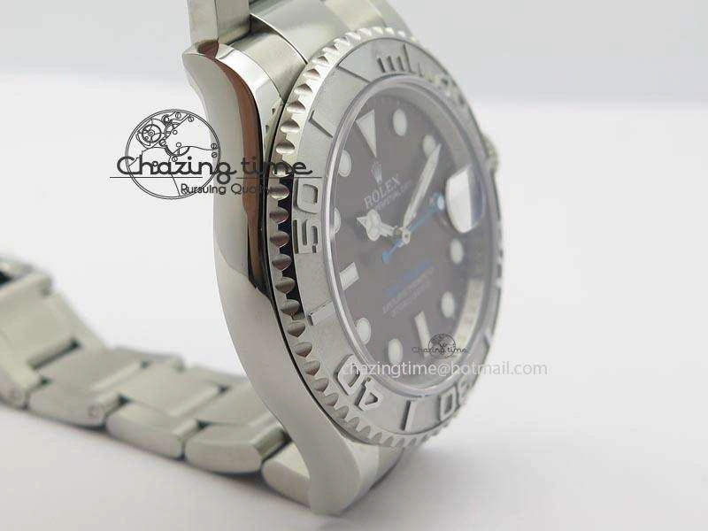 Effortless Yacht-Master BP Maker 16622 Grey Dial On SS Bracelet A 3869