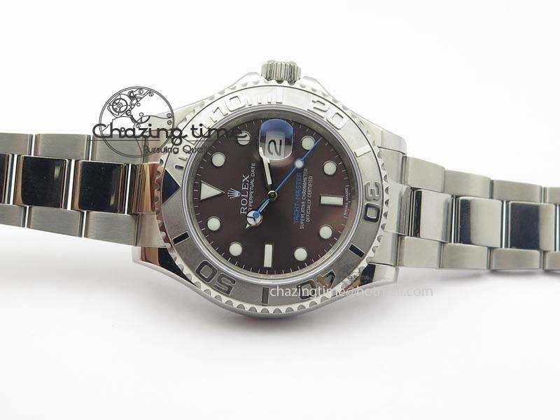 Effortless Yacht-Master BP Maker 16622 Grey Dial On SS Bracelet A 3869
