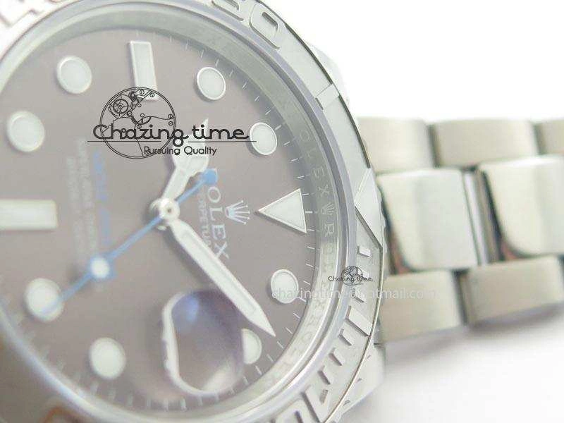 Effortless Yacht-Master BP Maker 16622 Grey Dial On SS Bracelet A 3869