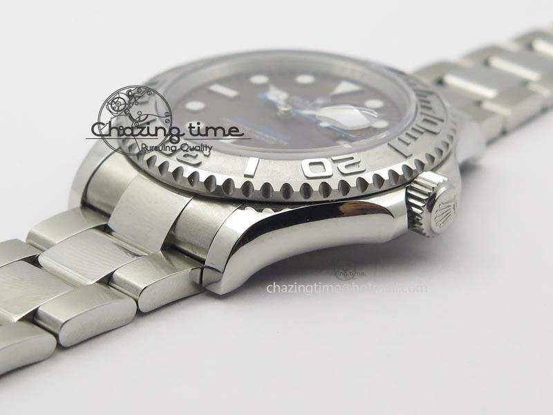 Effortless Yacht-Master BP Maker 16622 Grey Dial On SS Bracelet A 3869