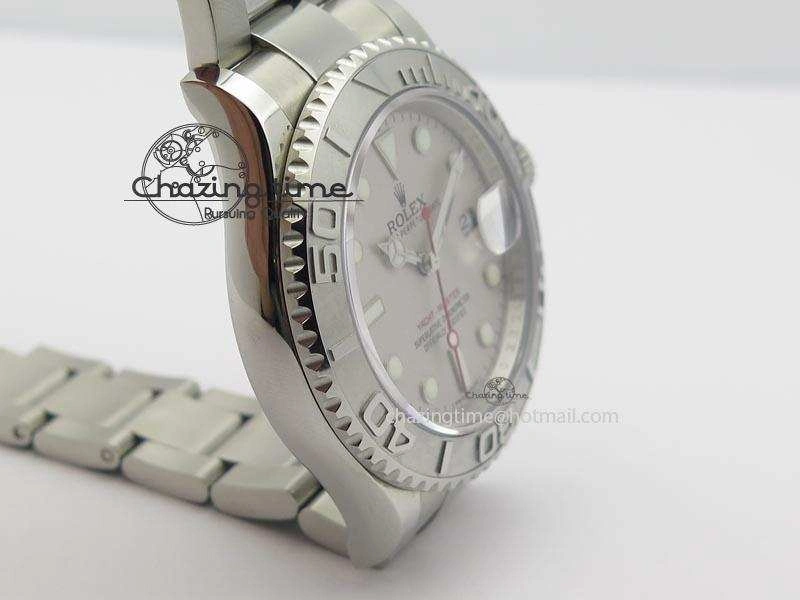 HighQuality Yacht-Master BP Maker 16622 Silver Dial On SS Bracelet A 3868