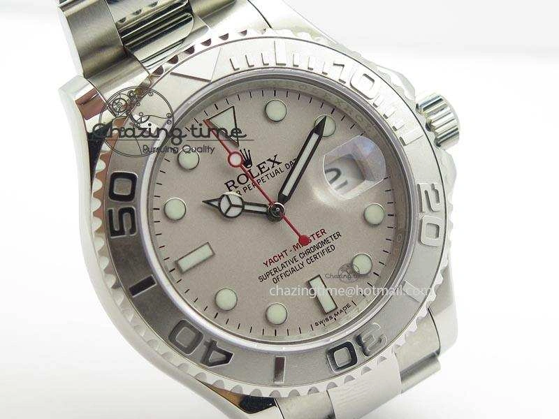 HighQuality Yacht-Master BP Maker 16622 Silver Dial On SS Bracelet A 3868