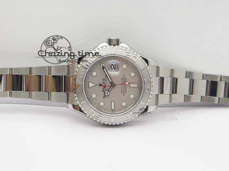 HighQuality Yacht-Master BP Maker 16622 Silver Dial On SS Bracelet A 3868