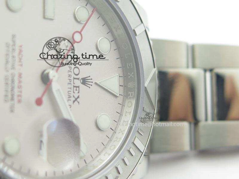 HighQuality Yacht-Master BP Maker 16622 Silver Dial On SS Bracelet A 3868