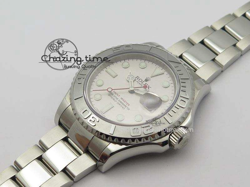 HighQuality Yacht-Master BP Maker 16622 Silver Dial On SS Bracelet A 3868