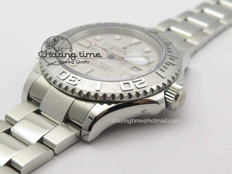 HighQuality Yacht-Master BP Maker 16622 Silver Dial On SS Bracelet A 3868