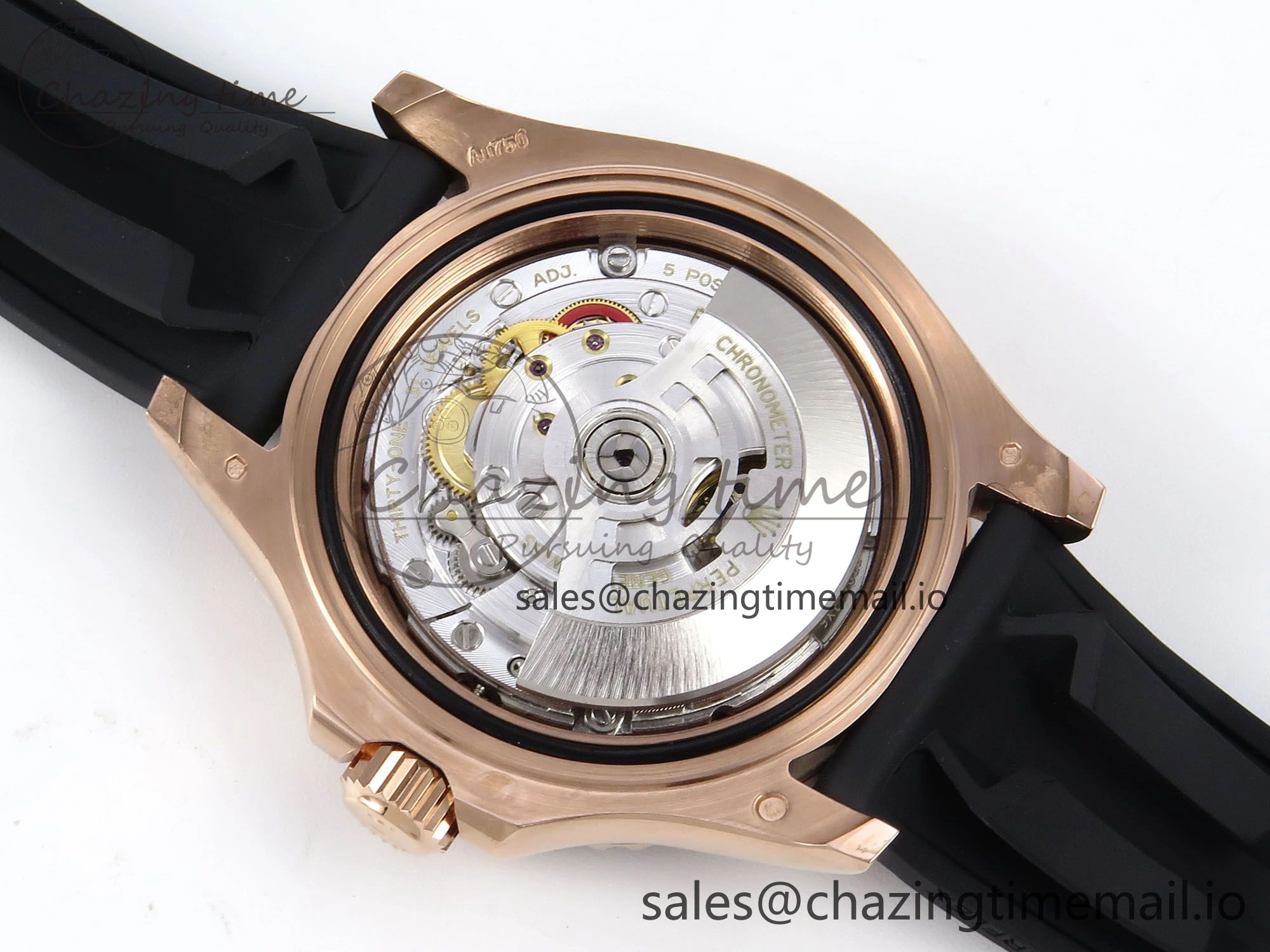 Reliable Yacht-Master RG 126655 QF+ 1:1 Best Edition Black Dial on Oysterflex Strap VR 949