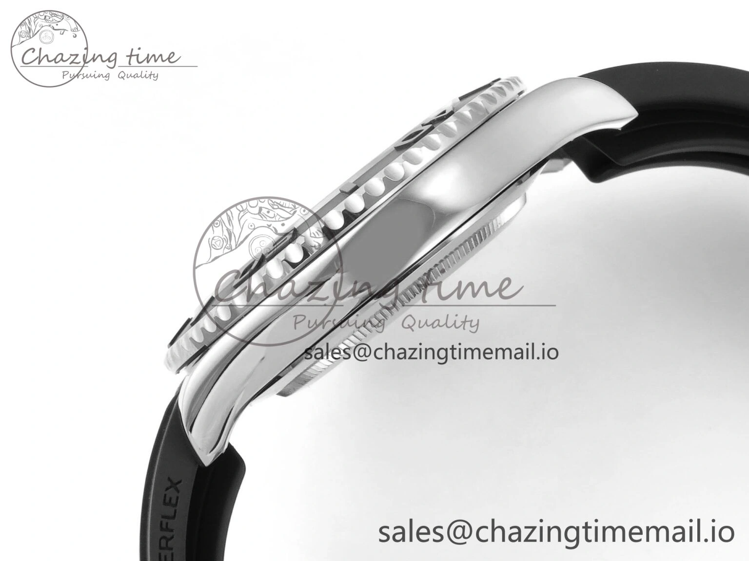 Contemporary Yacht-Master SS 226659 QF+ 1:1 Best Edition Black Dial on Oysterflex Strap VR 650