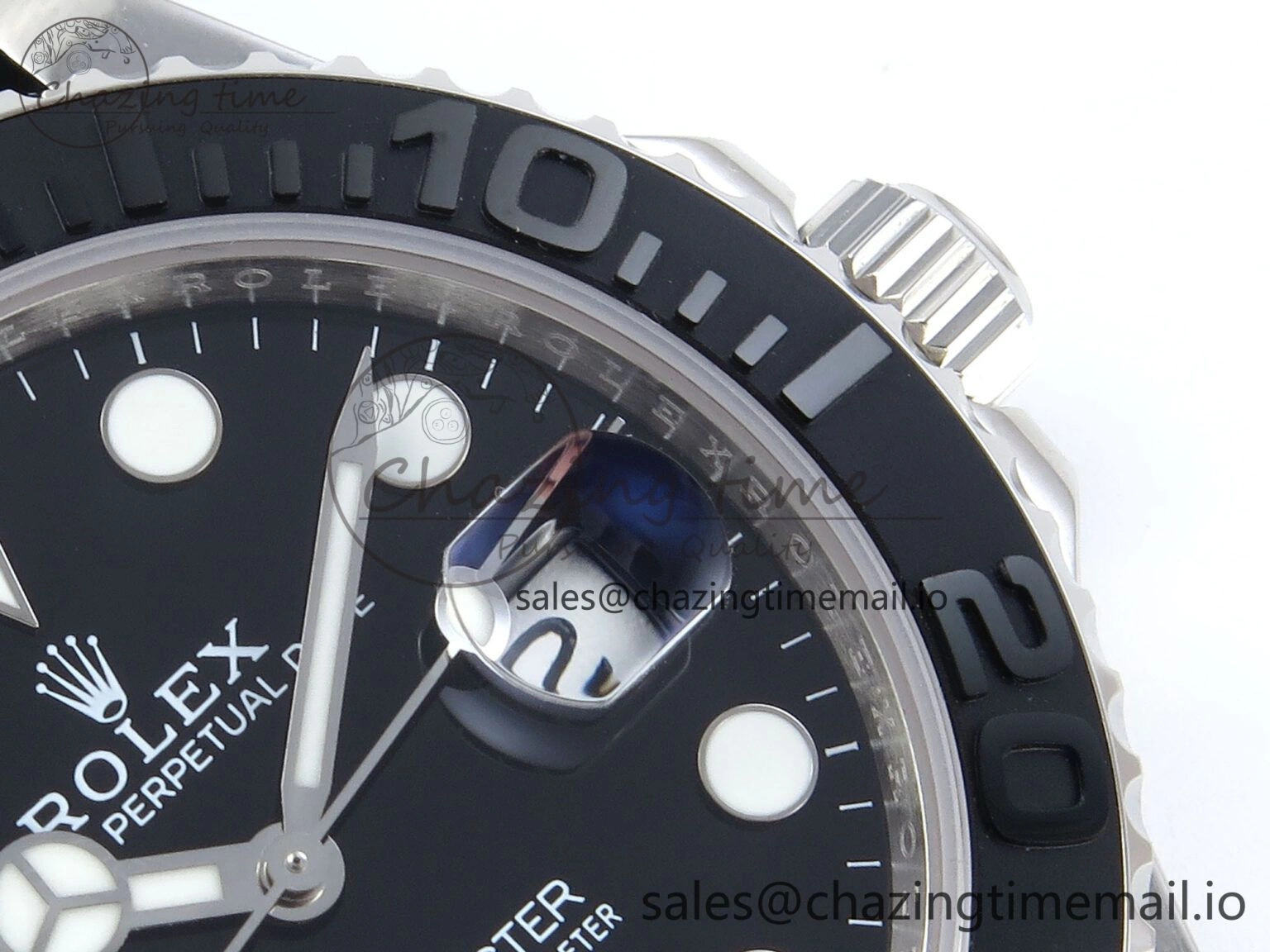 Contemporary Yacht-Master SS 226659 QF+ 1:1 Best Edition Black Dial on Oysterflex Strap VR 650