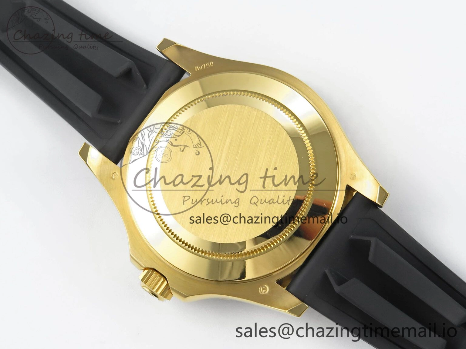 Casual Yacht-Master YG 226658 QF+ 1:1 Best Edition Black Dial on Oysterflex Strap VR 651