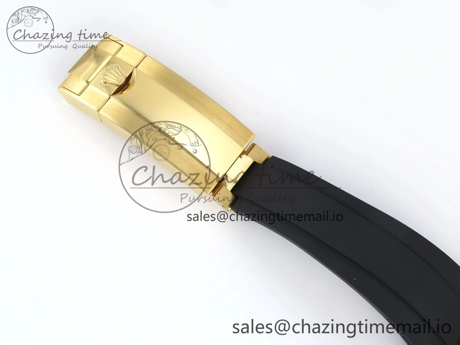 Casual Yacht-Master YG 226658 QF+ 1:1 Best Edition Black Dial on Oysterflex Strap VR 651