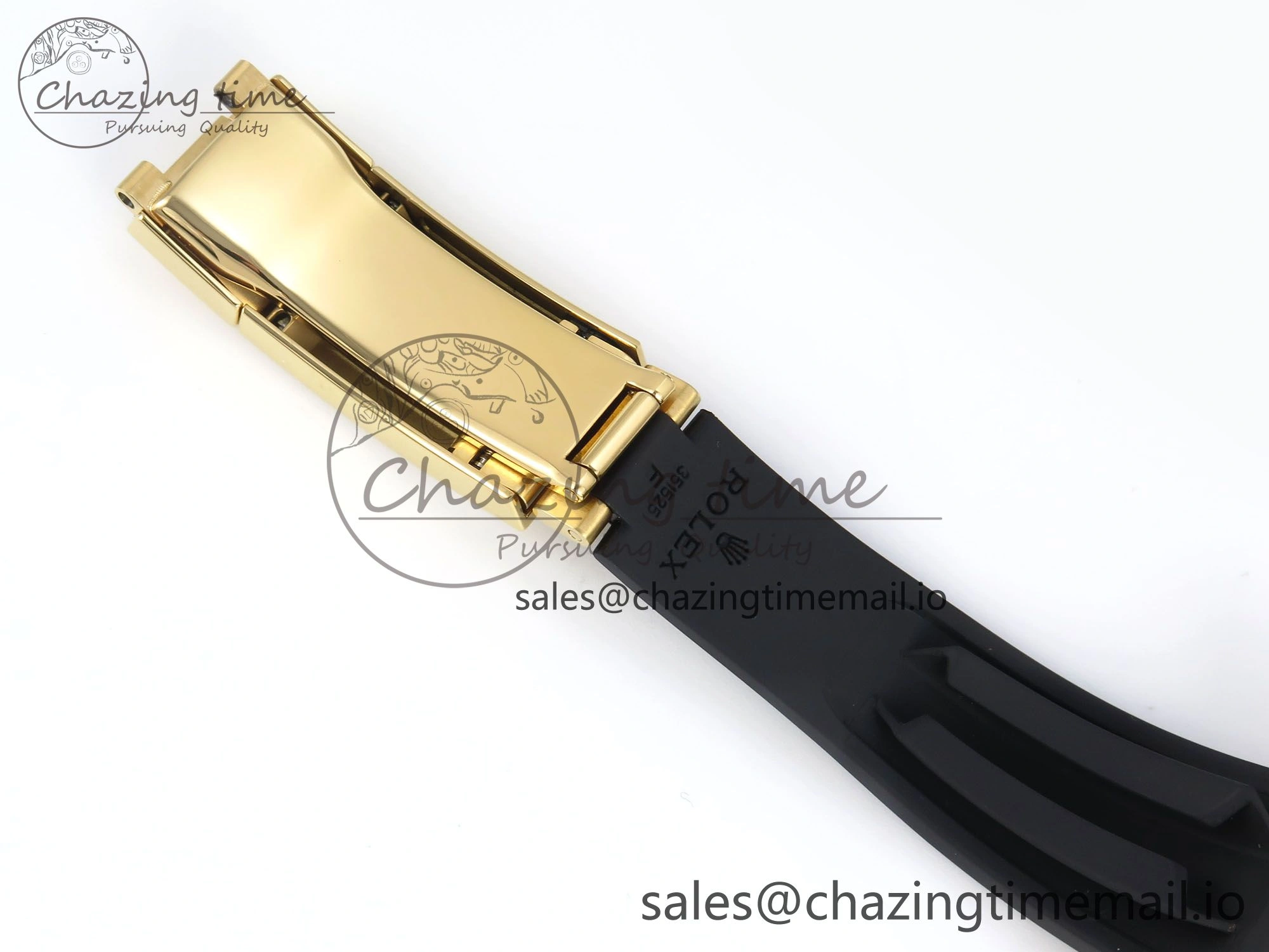 Casual Yacht-Master YG 226658 QF+ 1:1 Best Edition Black Dial on Oysterflex Strap VR 651