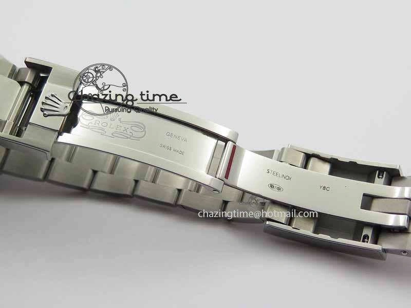 Breathable YachtMaster II 116680 SS Blue Ceramic JF 1:1 Best Edition On SS Bracelet A7750 V 3655
