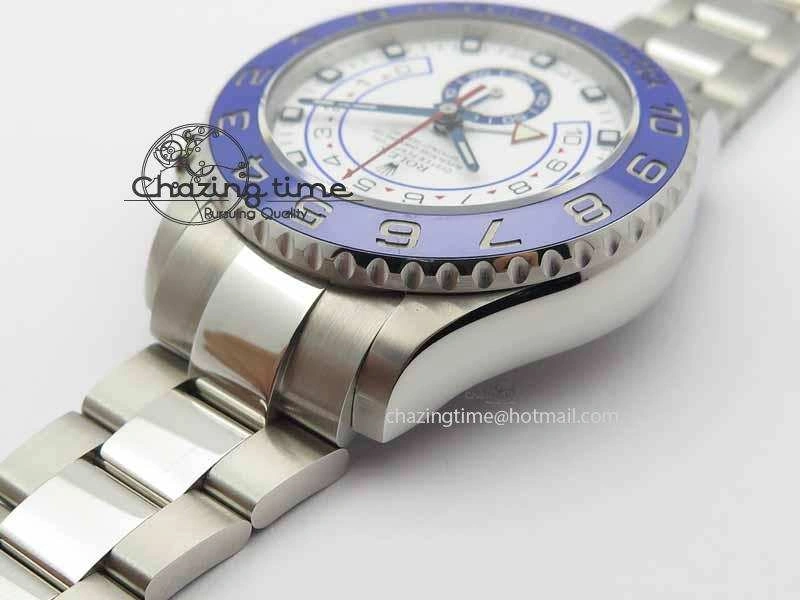 UrbanStyle YachtMaster II 116680 SS Blue Ceramic JF 1:1 Best Edition On SS Bracelet A 3721