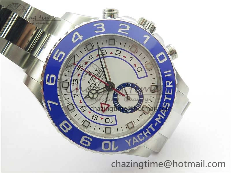 Premium YachtMaster II 116680 SS Blue Ceramic VRF 1:1 Best Edition on SS Bracelet A 3043