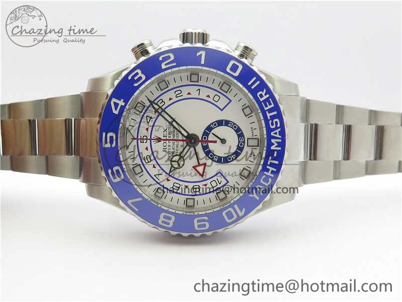 Premium YachtMaster II 116680 SS Blue Ceramic VRF 1:1 Best Edition on SS Bracelet A 3043