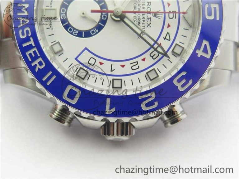 Premium YachtMaster II 116680 SS Blue Ceramic VRF 1:1 Best Edition on SS Bracelet A 3043