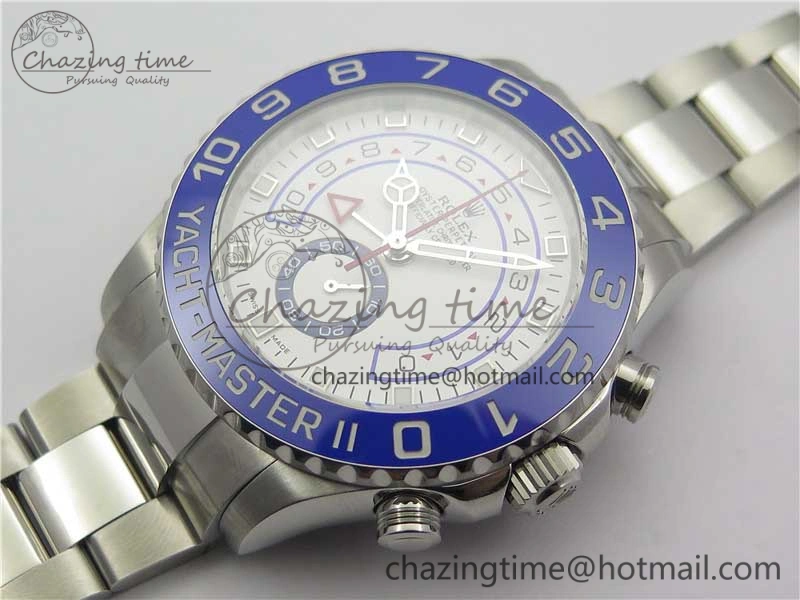 Premium YachtMaster II 116680 SS Blue Ceramic VRF 1:1 Best Edition on SS Bracelet A 3043
