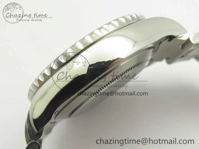 YachtMaster II 116680 SS JF 1:1 Best Edition White Dial Blue Ceramic Bezel on SS Bracelet A7750 V AllSeason 3399