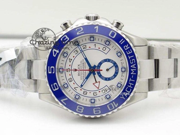 MoistureWicking YachtMaster II 116680 SS White Dial on SS Bracelet A 4043